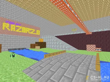 Карта «35hp_minecraft» для CS 1.6