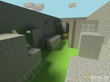 Карта «hns_minecraft» для CS 1.6