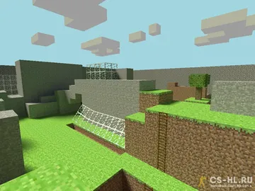 Карта «hns_minecraft» для CS 1.6