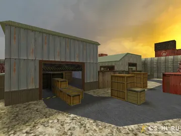 Карта «cs_crates» для CS 1.6