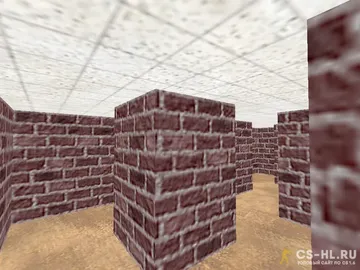 Карта «3dmaze» для CS 1.6