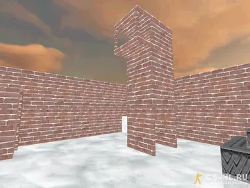 Карта «gg_jukecity_snow» для КС 1.6