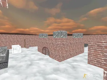 Карта «gg_jukecity_snow» для CS 1.6