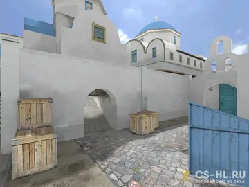 Карта «de_santorini» для CS 1.6