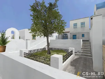 Карта «de_santorini» для CS 1.6