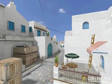 Карта «de_santorini» для CS 1.6