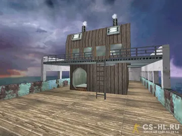 Карта «de_ship» для CS 1.6