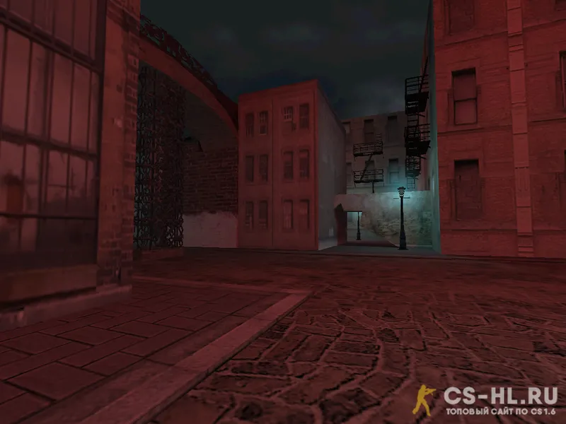 Карта de_dark_city в игре Counter-Strike 1.6
