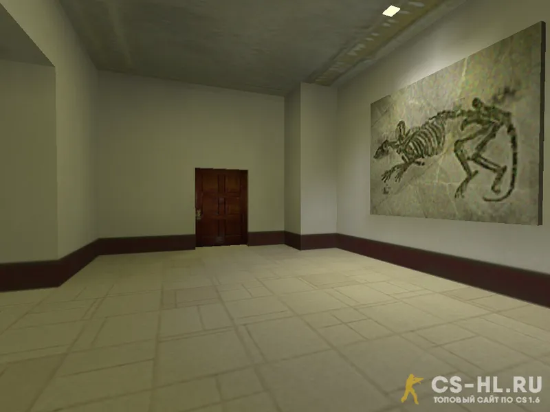 Карта de_museum для Counter-Strike 1.6