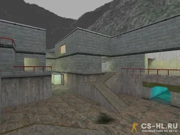 Карта de_crossfire в игре Counter-Strike 1.6