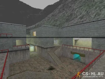 Карта de_crossfire в игре Counter-Strike 1.6