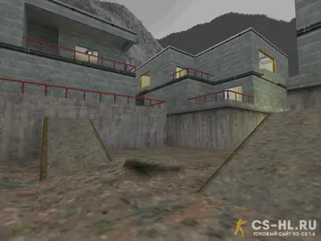 Карта de_crossfire в игре Counter-Strike 1.6