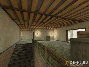 Карта de_inferno_snow для CS 1.6