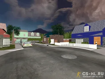 Карта de_neighborhood для Counter-Strike 1.6