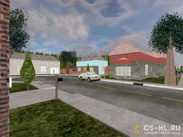 Карта de_neighborhood для Counter-Strike 1.6