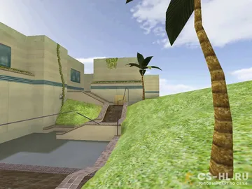 Карта de_blue для Counter-Strike 1.6