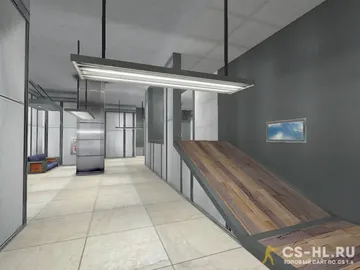 Карта de_blue для Counter-Strike 1.6