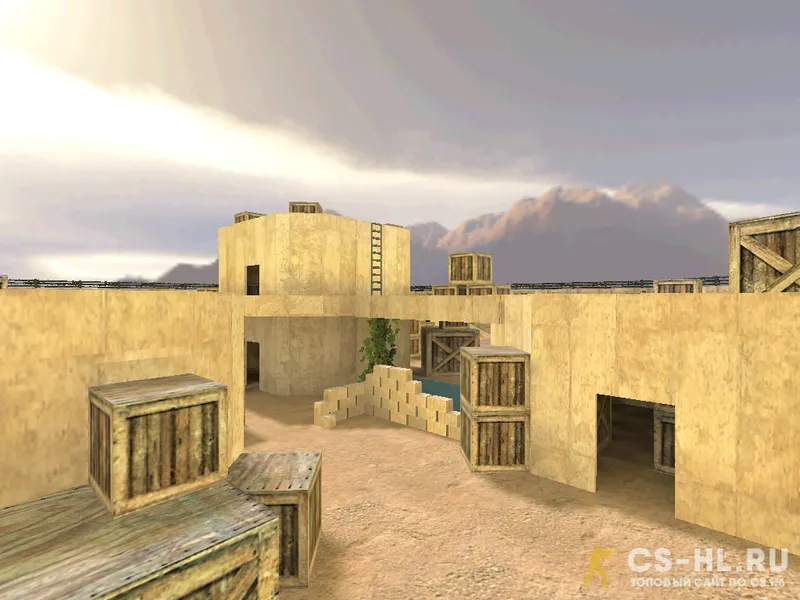 Карта gg_abandoned_town для Counter-Strike 1.6