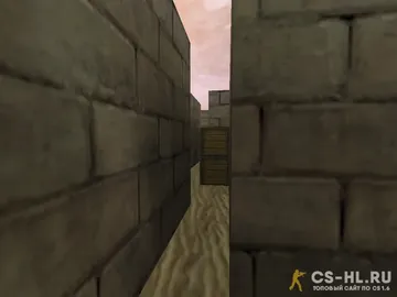 Карта gg_sandy_corridor для Counter-Strike 1.6