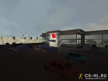 Карта gg_carshow для Counter-Strike 1.6