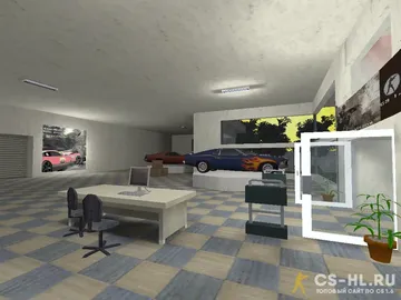 Карта gg_carshow для Counter-Strike 1.6