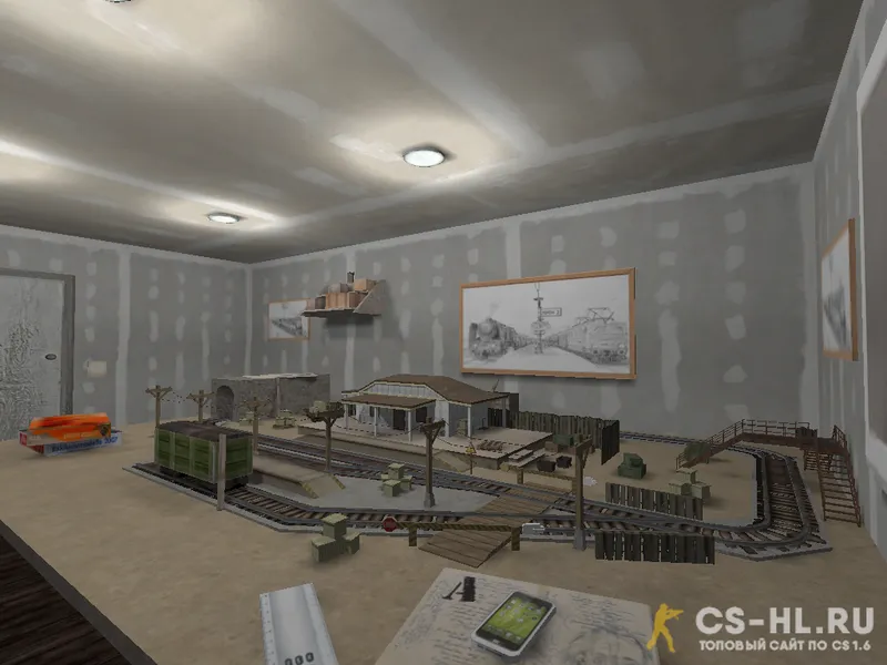 Карта de_aventure_rats_csz для Counter-Strike 1.6