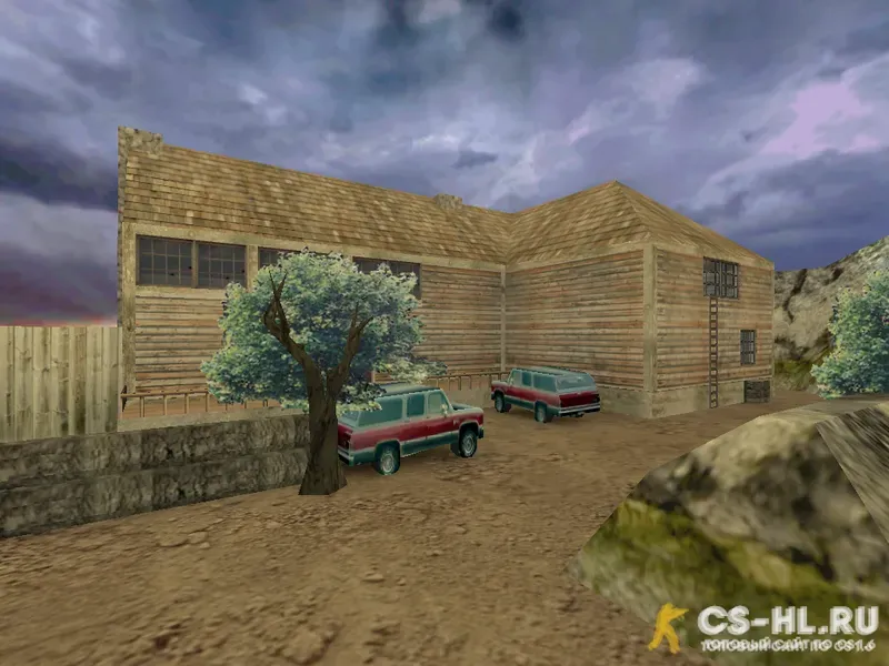 Карта de_cliffcabin для CS 1.6