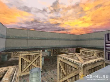 Карта de_battleground для Counter-Strike 1.6