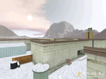 Карта de_bourne_snow для CS 1.6
