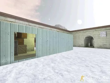 Карта de_bourne_snow для CS 1.6