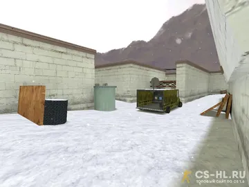 Карта de_bourne_snow для CS 1.6