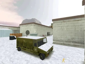 Карта de_bourne_snow для CS 1.6