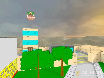 Карта de_cartoon для CS 1.6