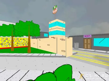 Карта de_cartoon для CS 1.6