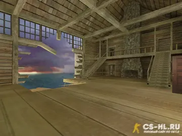 Карта de_cliffcabin для CS 1.6