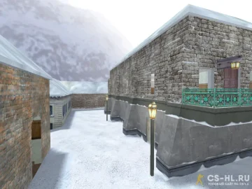 Карта de_inferno_winter для CS 1.6