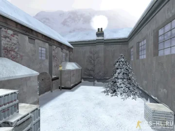 Карта de_inferno_winter для КС 1.6