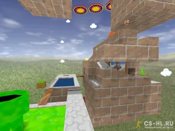 Карта de_mario_air для CS 1.6