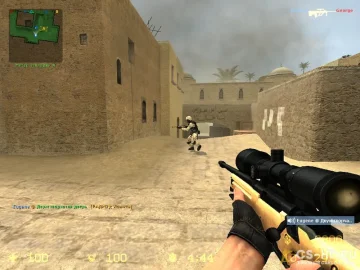 Counter-Strike: Source v34 Gold Weapons